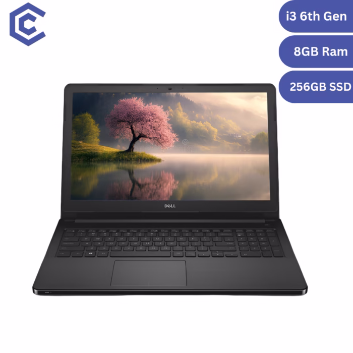 Certified Pre-Owned Dell Vostro 15 3000 – Intel Core i3 6th Gen – 8GB RAM – 256GB SSD – Best Quality