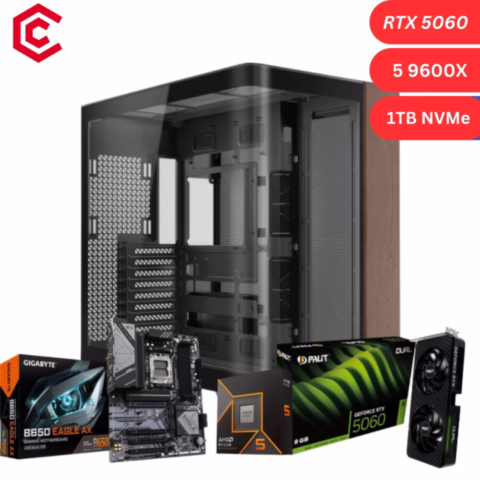 [PreBuilt] Liquid Cooled RTX 5060 Ryzen 5 9600X "NIGHTFEED"