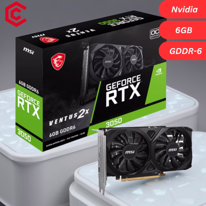 MSI GeForce RTX 3050 VENTUS 2X E 6GB OC